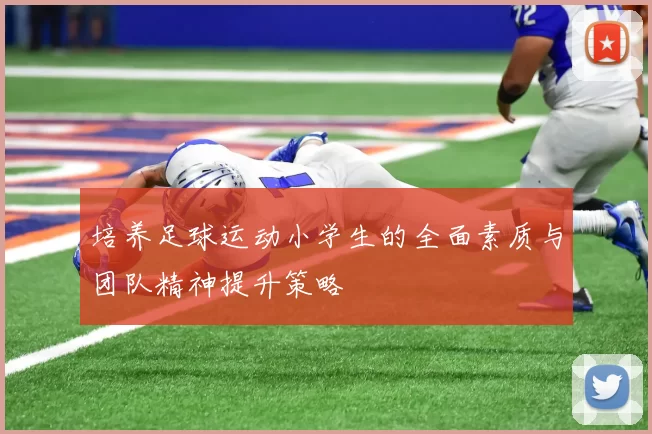 培养足球运动小学生的全面素质与团队精神提升策略
